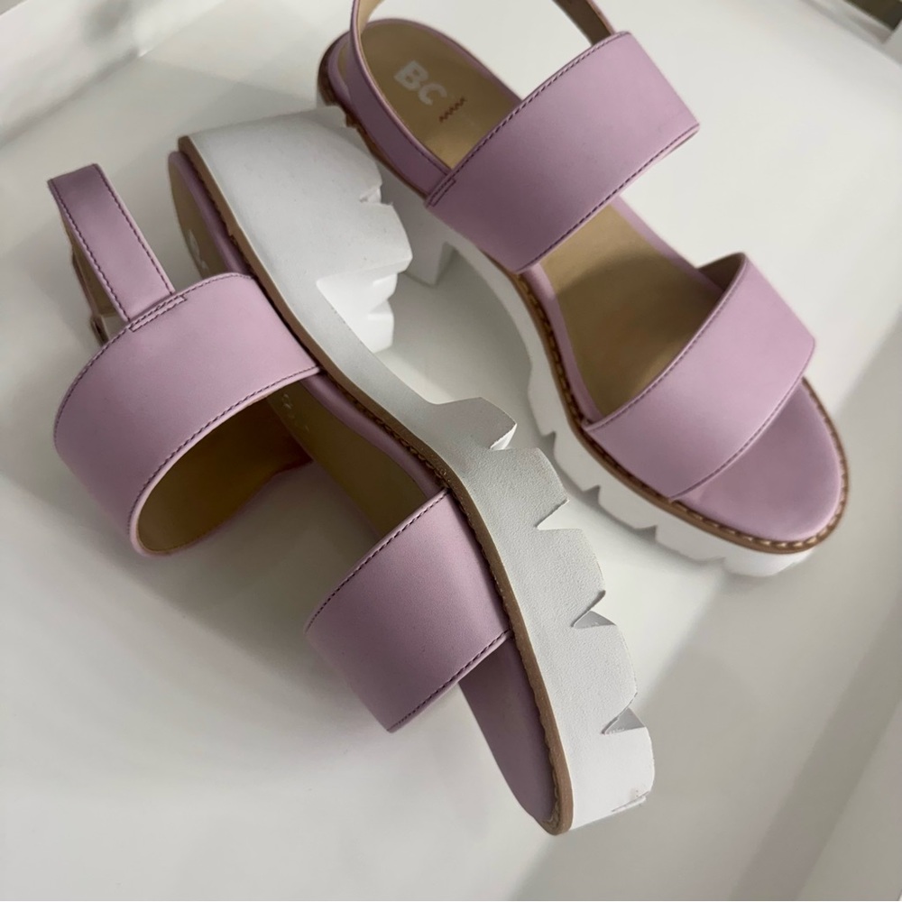 BC Footwear Lavender Sandals - Picture 5 of 9
